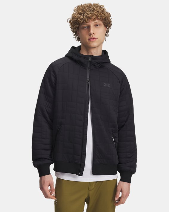 UA Unstoppable Fleece Textured Men's Full Zip