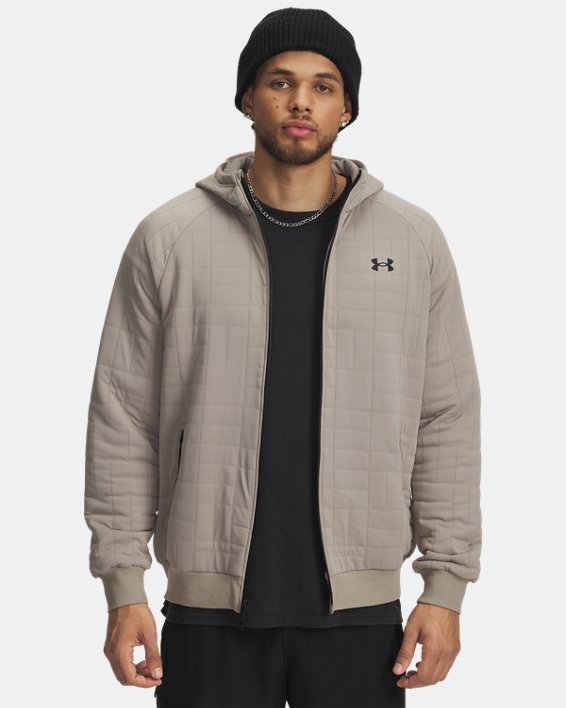UA Unstoppable Fleece Textured Men's Full Zip