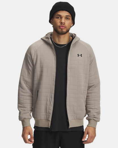 UA Unstoppable Fleece Textured Men's Full Zip