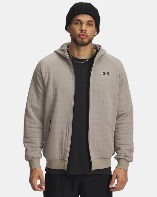 UA Unstoppable Fleece Textured Men's Full Zip