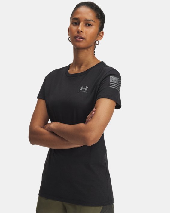 UA Freedom Flag Women's T Shirt