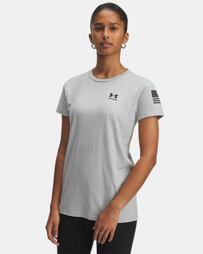 UA Freedom Flag Women's T Shirt