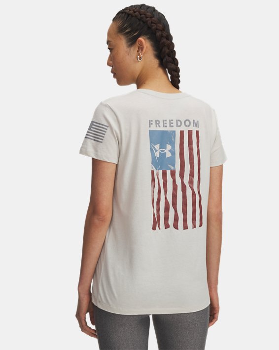 UA Freedom Flag Women's T Shirt