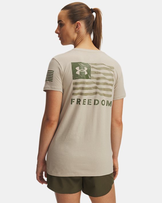 UA Freedom Banner Women's T Shirt