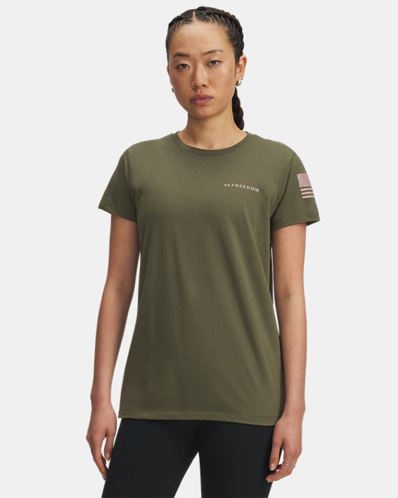 UA Freedom Banner Women's T Shirt
