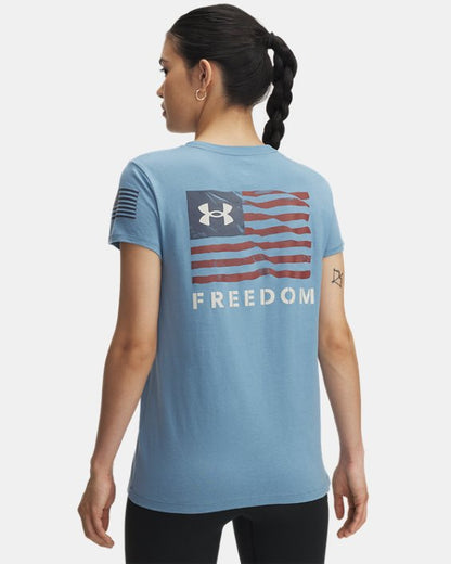 UA Freedom Banner Women's T Shirt