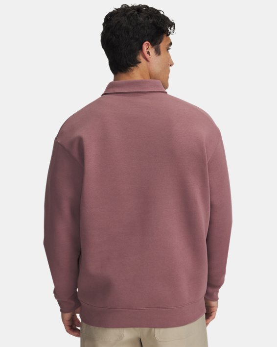 UA Icon Fleece Men's Collar Zip Top