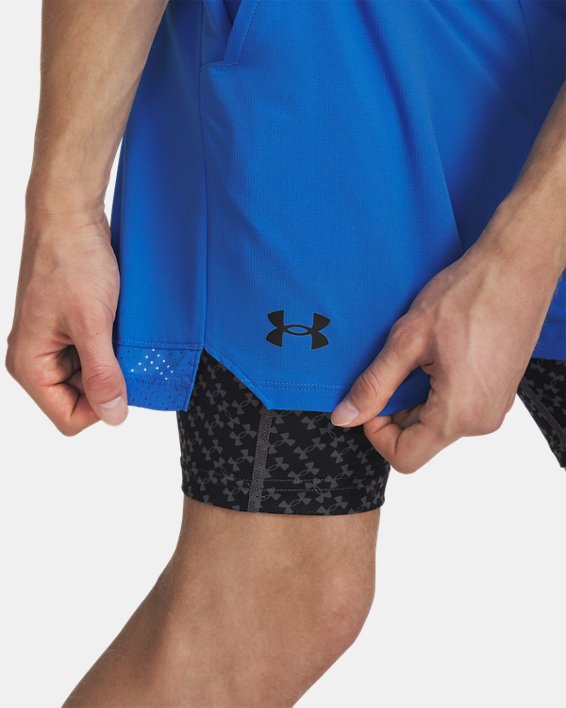 UA Vanish Woven Printed Men's 2 in 1 Shorts