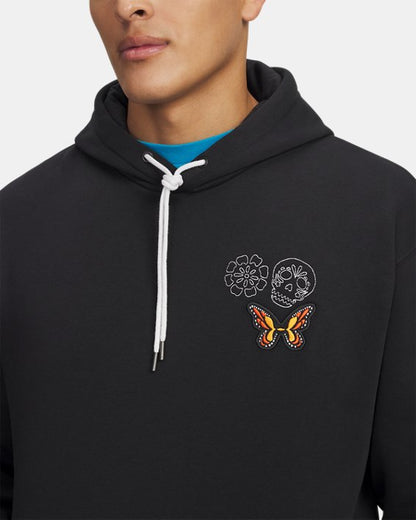 UA Icon Fleece Day Of The Dead Men's Hoodie
