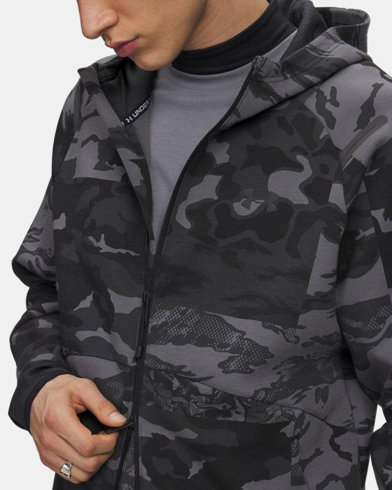 UA Unstoppable Fleece Camo Men's Full Zip