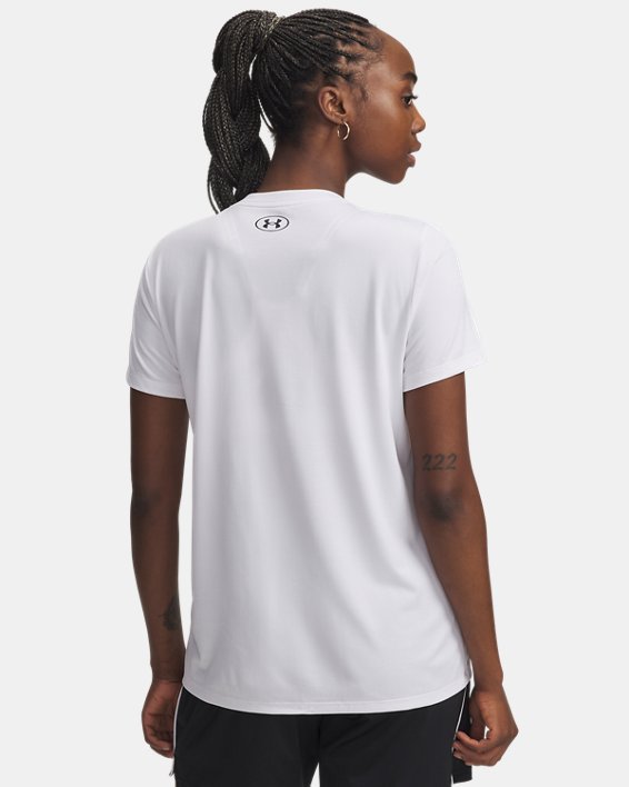 UA Tech Script Graphic Women's Short Sleeve