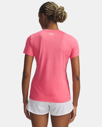 UA Tech Script Graphic Women's Short Sleeve