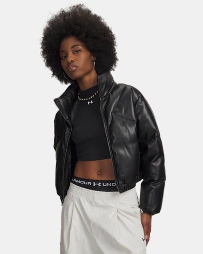 UA Latitude Leather Women's Puffer Jacket