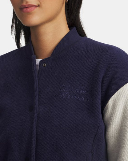 UA Icon Terry Varsity Women's Jacket