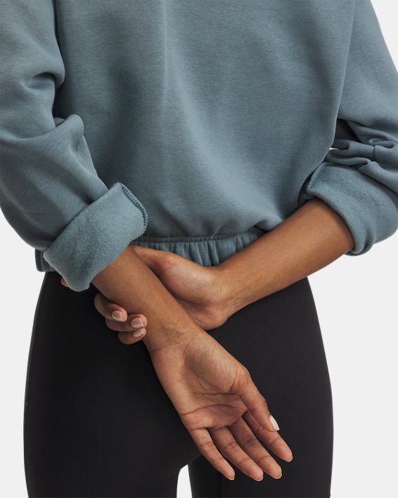 UA Rival Fleece Piped Women's Crew