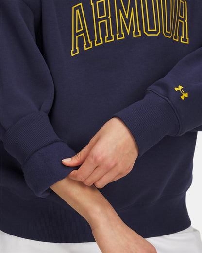 UA Rival Fleece Varsity Women's Oversized Crew