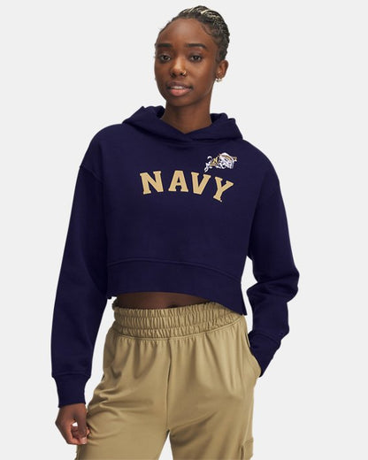 UA Rival Fleece Collegiate Women's Cropped Hoodie