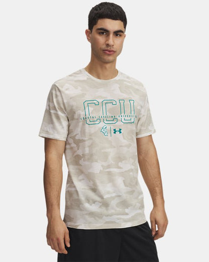 UA Performance Cotton Camo Collegiate Men's T Shirt