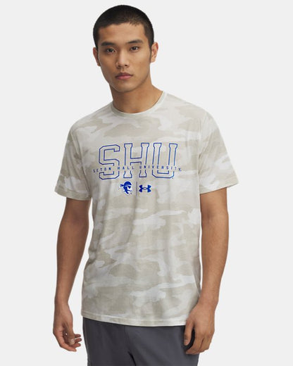 UA Performance Cotton Camo Collegiate Men's T Shirt