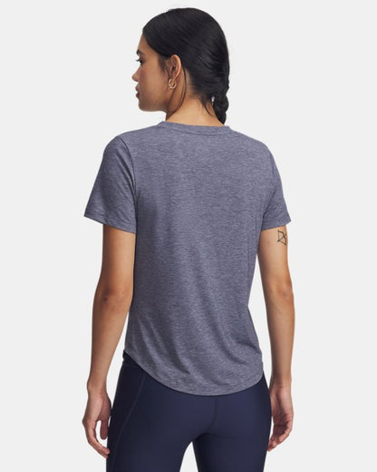 UA Breezy Collegiate Women's V Neck Short Sleeve