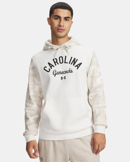 UA Rival Fleece Collegiate Blocked Men's Hoodie