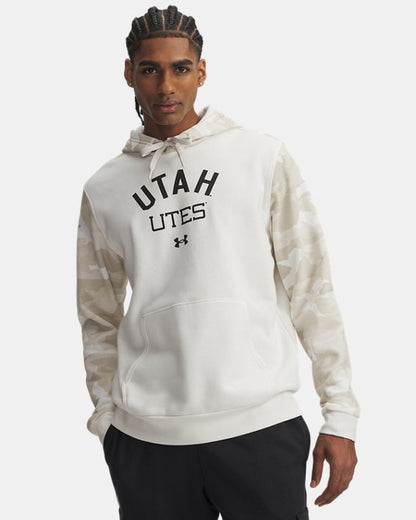 UA Rival Fleece Collegiate Blocked Men's Hoodie