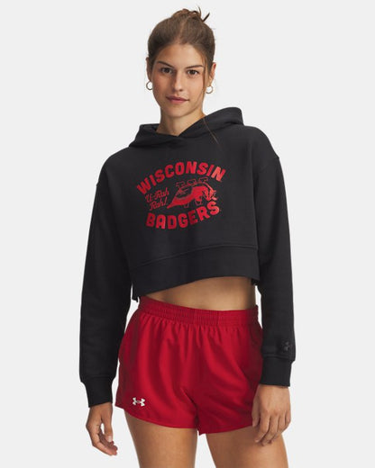 UA Rival Fleece Collegiate Women's Cropped Hoodie