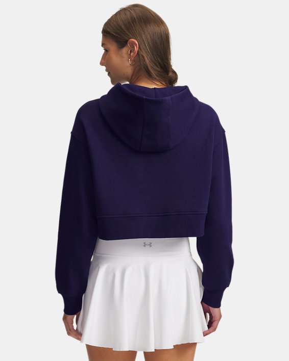 UA Rival Fleece Collegiate Women's Cropped Hoodie