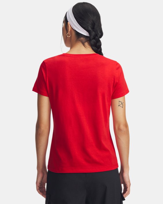 UA Performance Cotton Collegiate Women's Short Sleeve