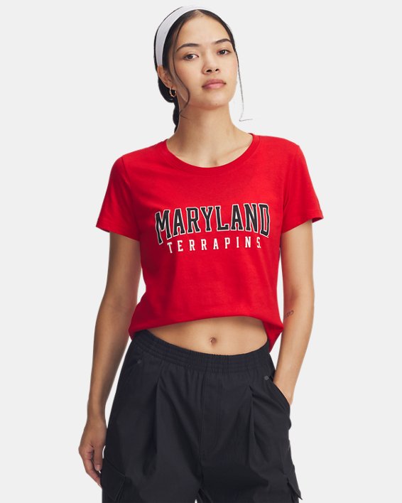 UA Performance Cotton Collegiate Women's Short Sleeve