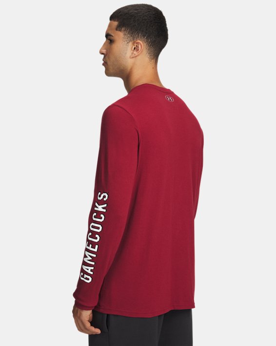 UA Performance Cotton Collegiate Men's Long Sleeve T Shirt