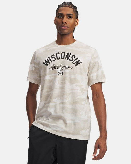 UA Performance Cotton Collegiate Camo Men's T Shirt