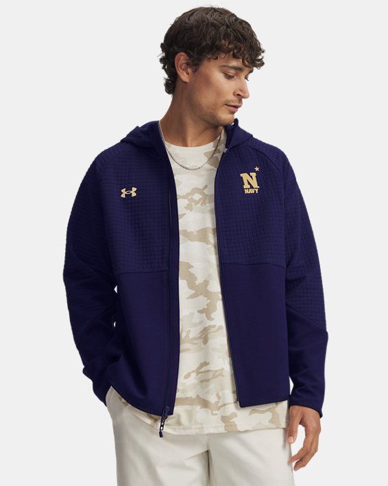 UA Unstoppable Fleece Collegiate Men's Full Zip
