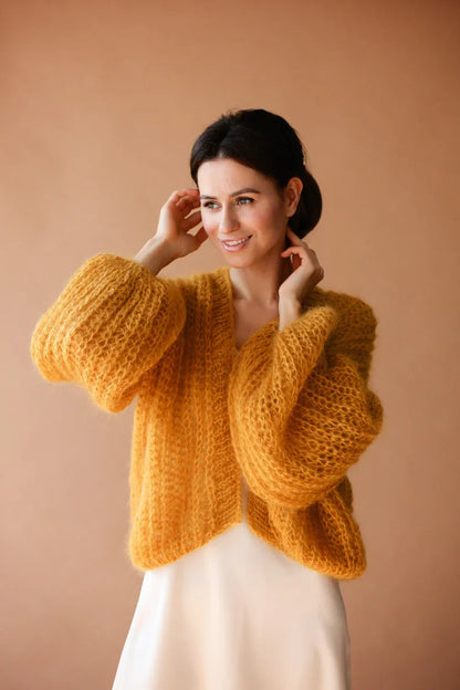 Mohair Cardigan