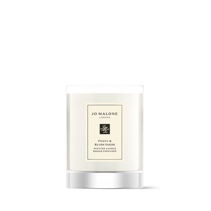 Peony & Blush Suede Scented Candle