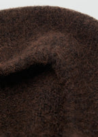 Striped Beret Chocolate