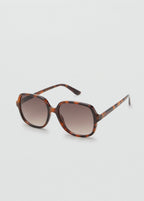 Squared Frame Sunglasses Chocolate