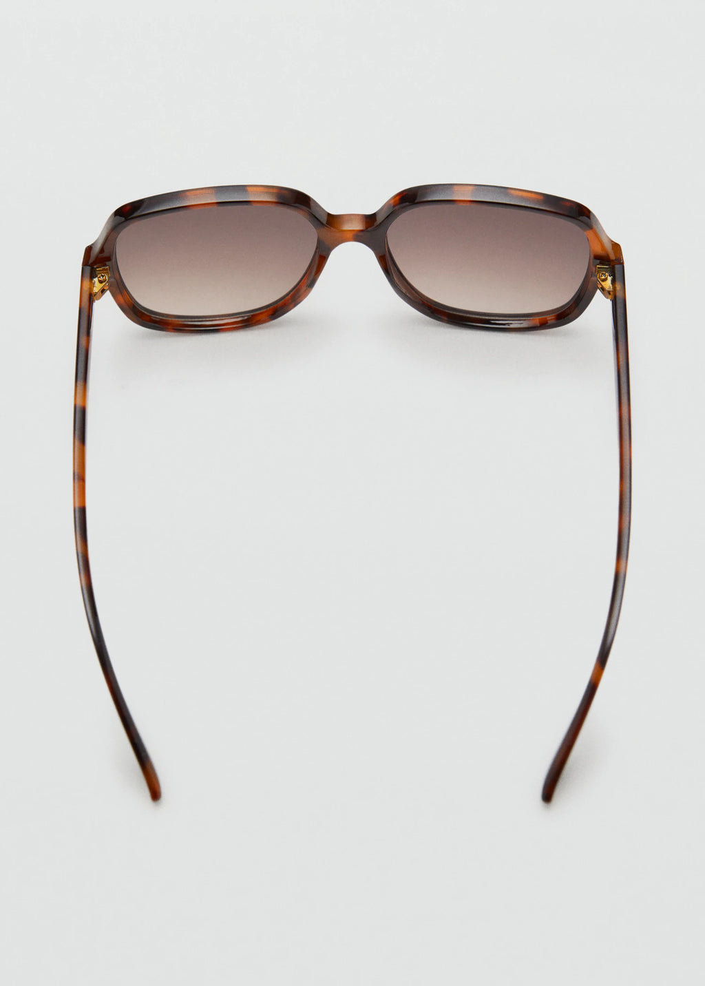 Squared Frame Sunglasses Chocolate