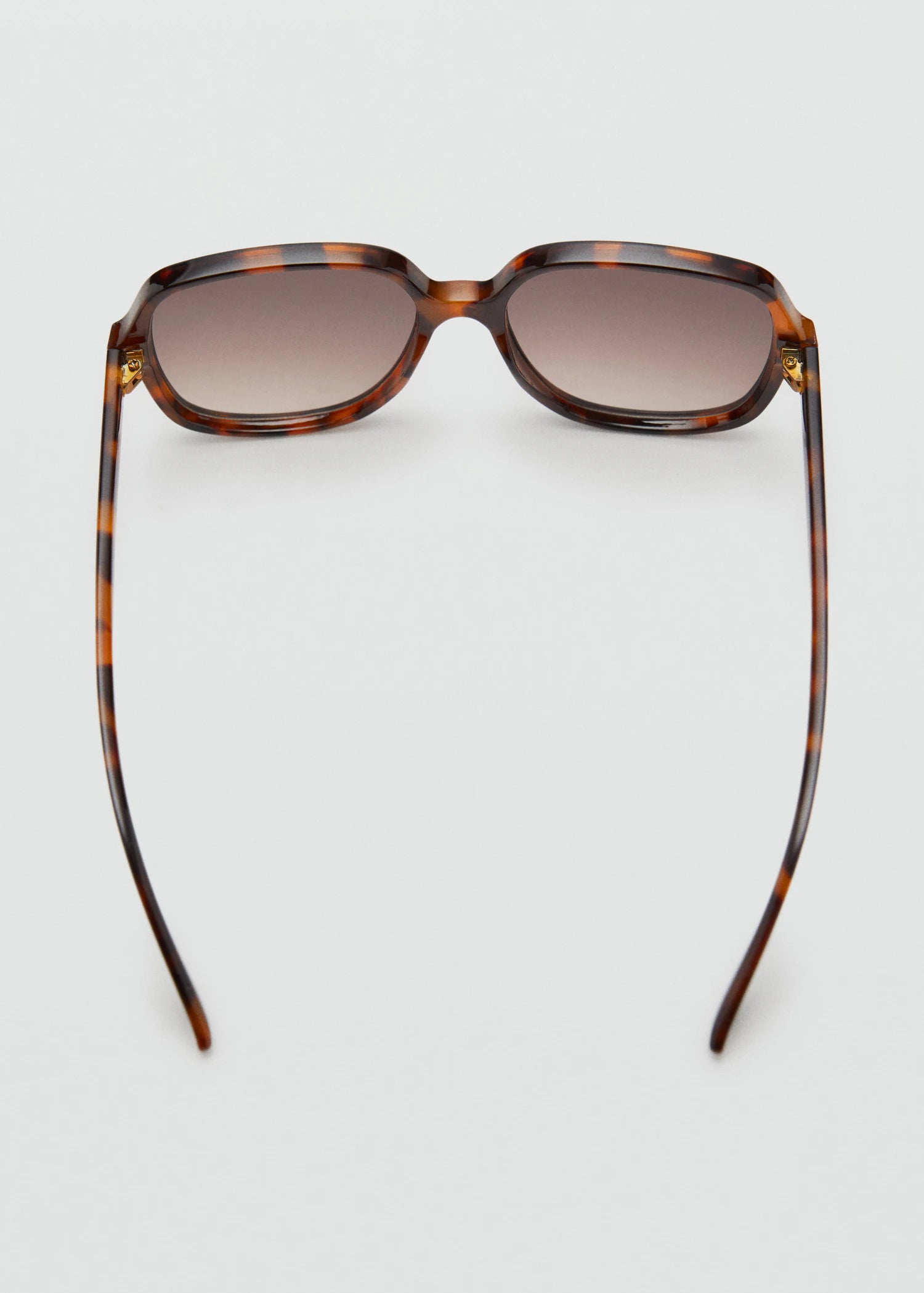 Squared Frame Sunglasses Chocolate