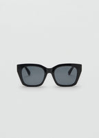 Squared Frame Sunglasses Black
