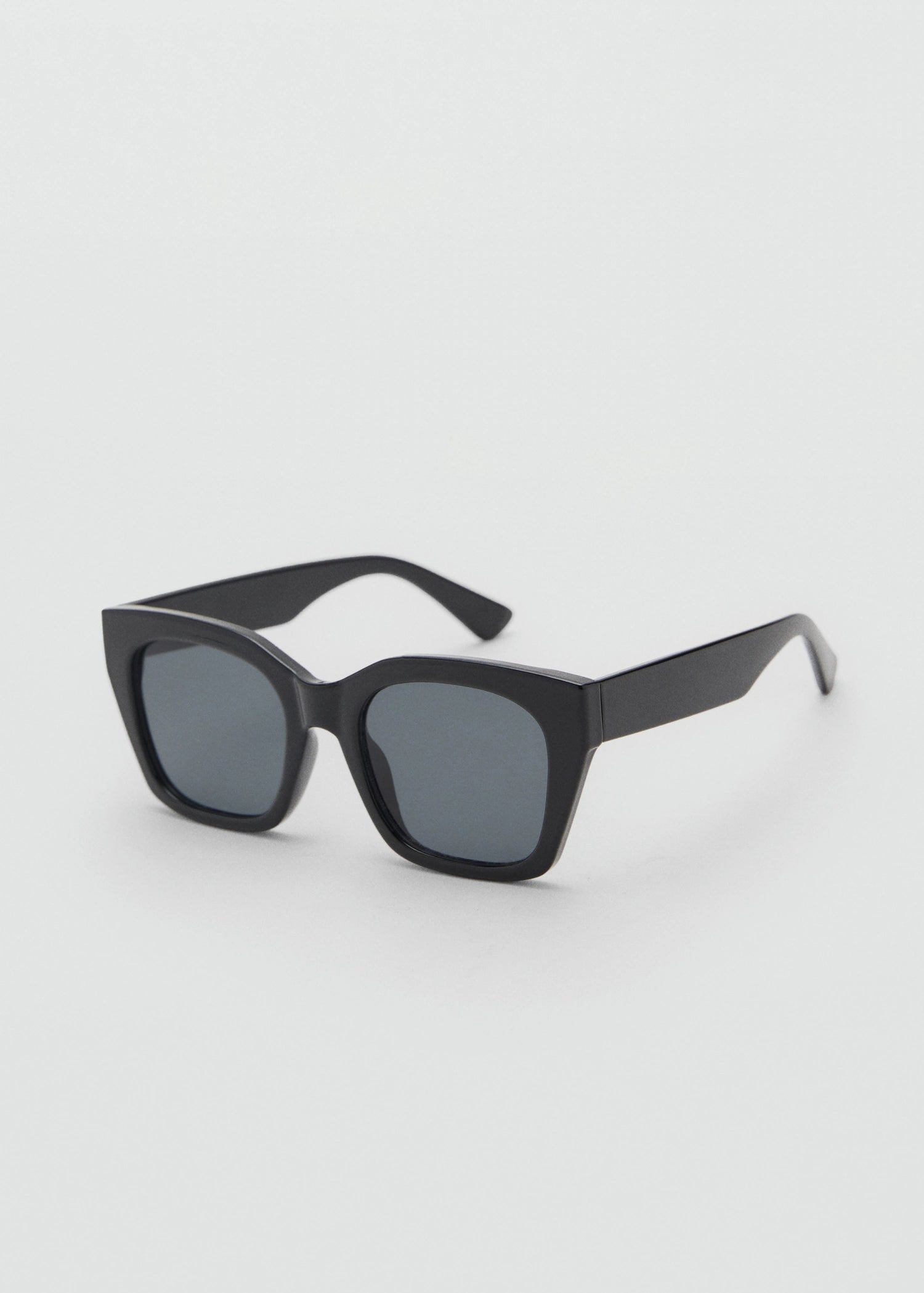 Squared Frame Sunglasses Black