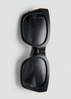 Squared Frame Sunglasses Black
