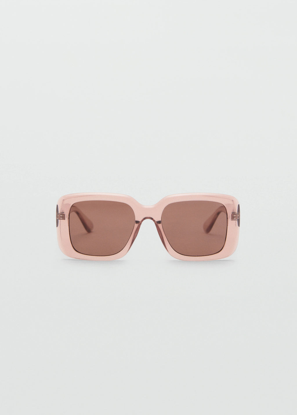 Squared Frame Sunglasses Pastel Pink