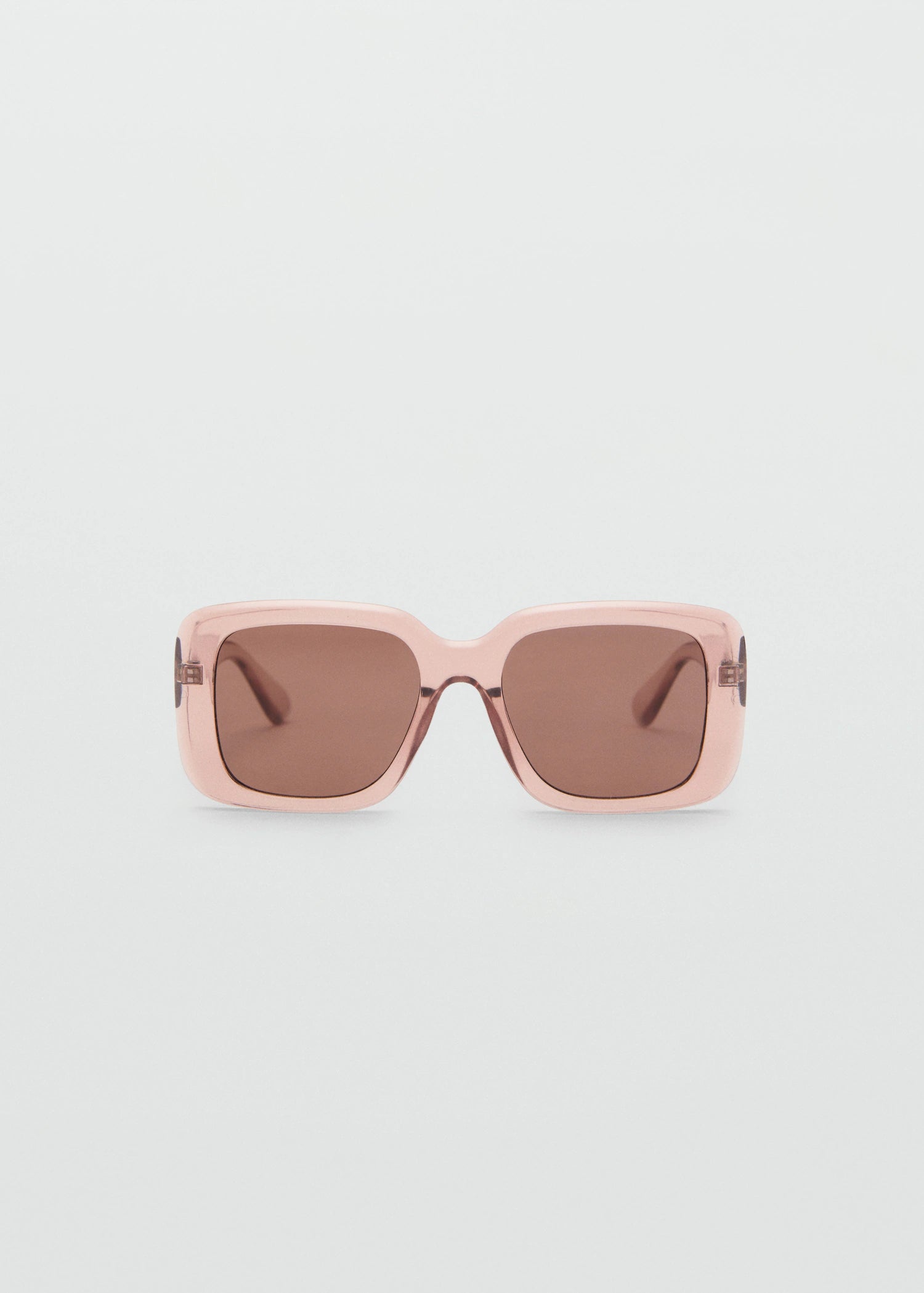 Squared Frame Sunglasses Pastel Pink