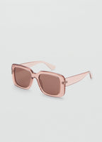 Squared Frame Sunglasses Pastel Pink