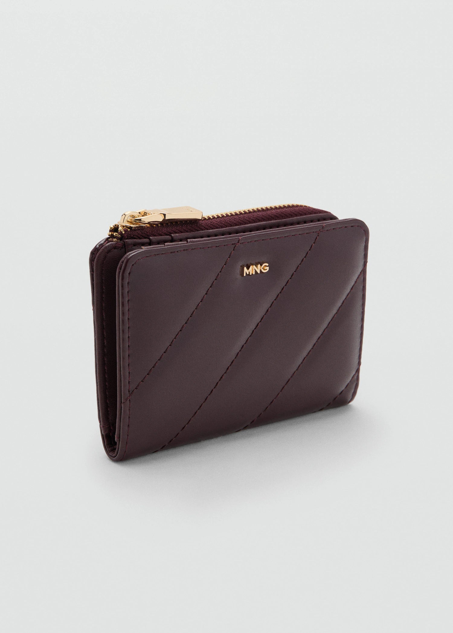 Small Padded Wallet Burgundy