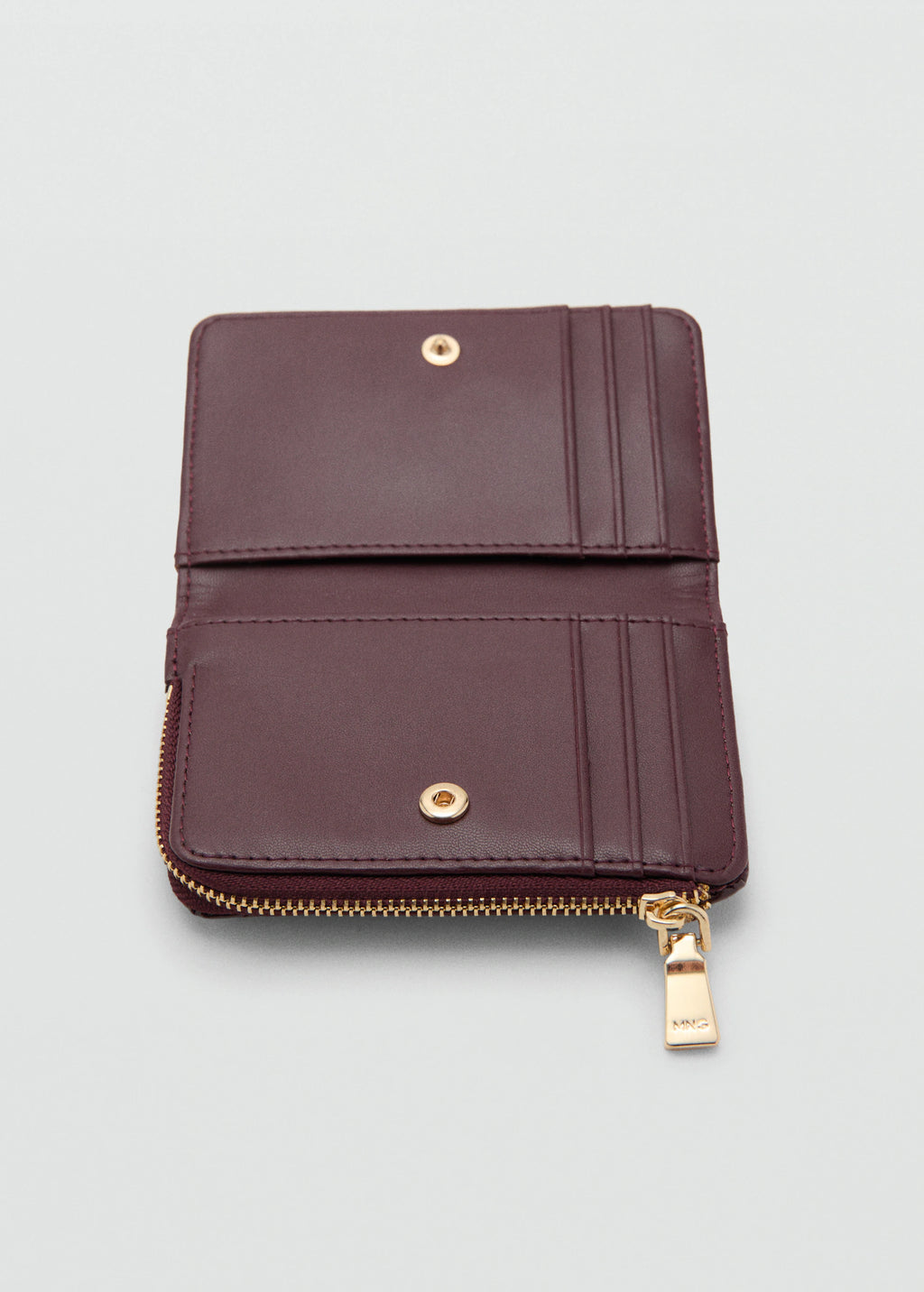Small Padded Wallet Burgundy