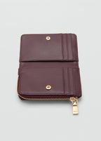 Small Padded Wallet Burgundy