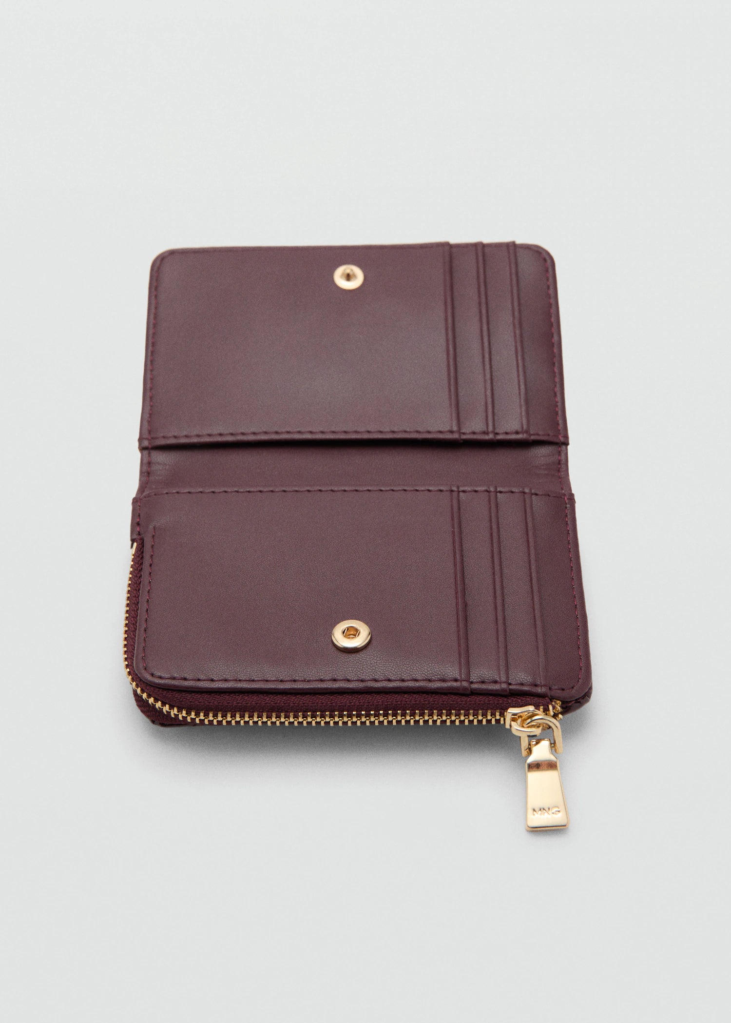 Small Padded Wallet Burgundy