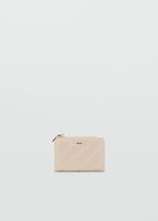 Small Padded Wallet Off White